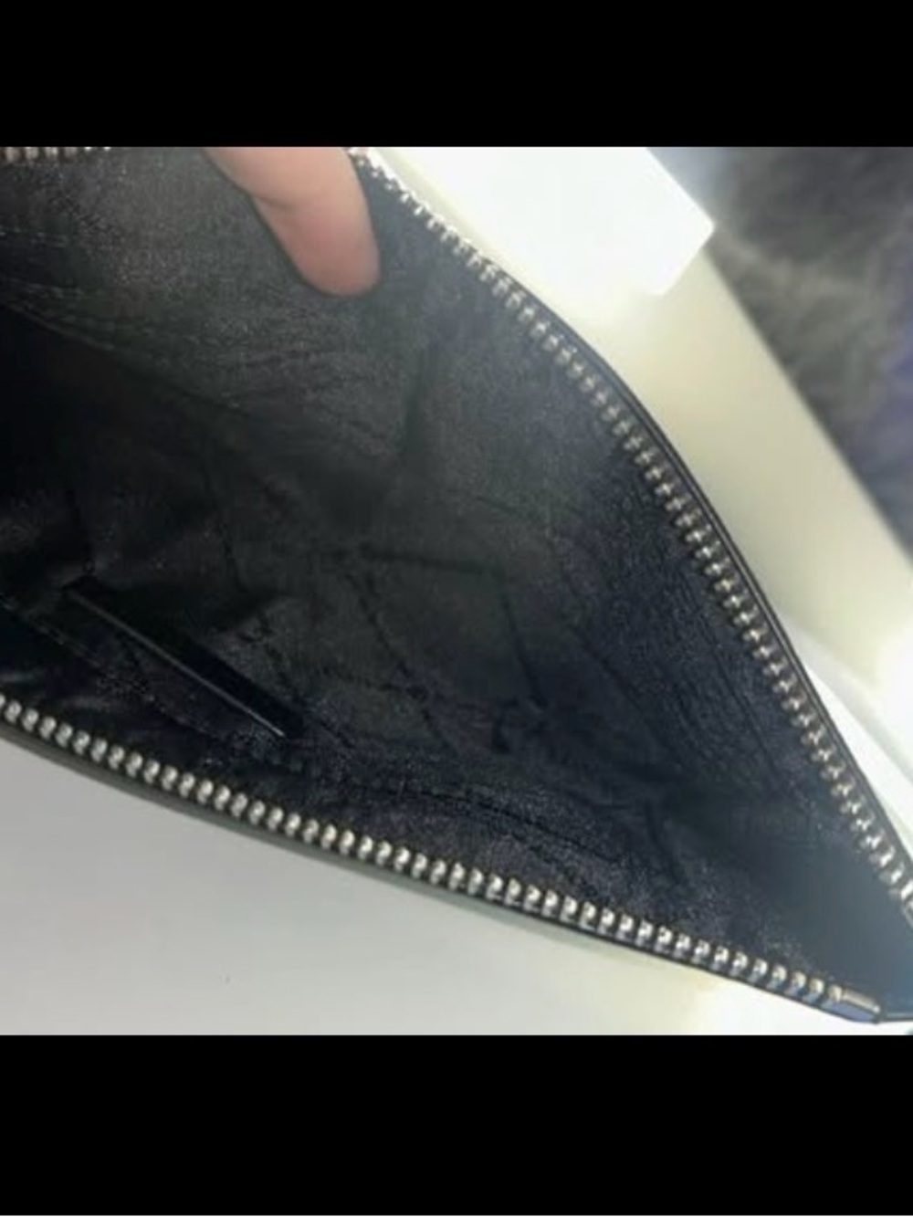 Michael Kors Black Pebbled Leather Wristlet Clutch - Picture 3 of 3